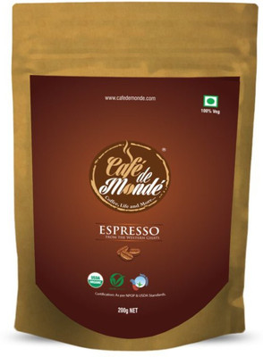 

Cafe de Monde Organic Espresso Coffee Beans Roast & Ground Coffee 200 g
