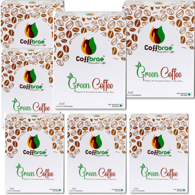 

Coffbrae Organic Green Coffee Instant Coffee 1400 g(Pack of 7)
