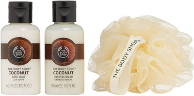 

The Body Shop Coconut Treats Cube Gift Set(Set of 3)