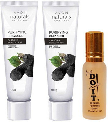 

Avon Anew Carbon Deep Clear Cleanser (set of 2) (200 ml) with one do it perfume 30 ml(Set of 3)