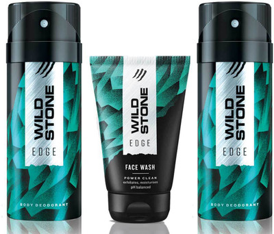 

Wild Stone Edge Facewash and 2 Edge(Set of 3)