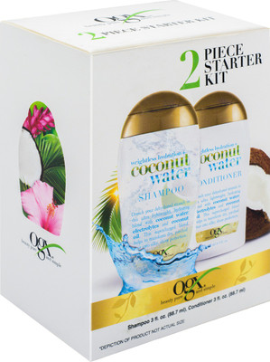 

ogx 2 Piece Starter Kit Weightless Hydration Coconut Water(Set of 2)