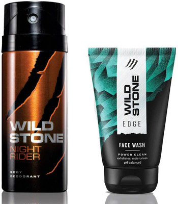 

Wild Stone Edge Facewash and Night Rider(Set of 2)