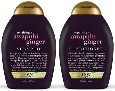 

ogx Repairing Awapuhi Ginger Shampoo & Conditioner Combo 385 Ml(Set of 2)