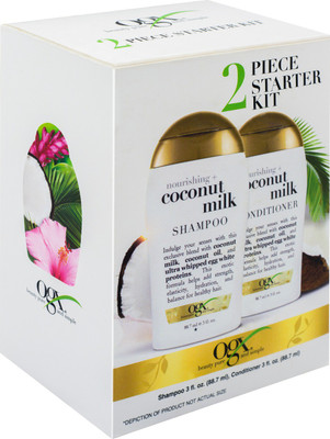 

ogx 2 Piece Starter Kit Nourishing Coconut Milk(Set of 2)