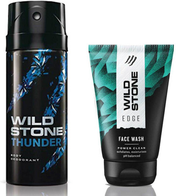 

Wild Stone Edge Facewash and Thunder(Set of 2)
