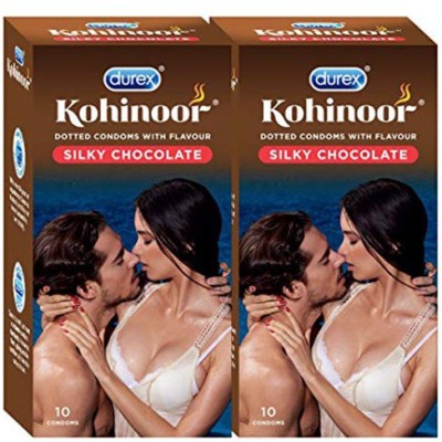 

Durex Kohinoor Chocolate Condom(Set of 2, 20S)