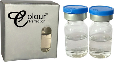

Colour Perfection Red Mesh Crazy Color Contact Eye Lenses Quaterly Contact Lens(0.0, Red, Pack of 2)