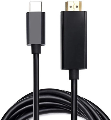 

swaggers High Speed HDMI Cable with Ethernet - Supports 3D, 4K and Audio Return - Latest Version (5 Meters) HDMI Cable(LAPTOP,COMPUTER,PC, Black, Sync and Charge Cable)