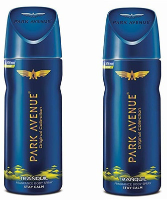 

Park Avenue Tranquil Body Spray - For Men & Women(300 ml, Pack of 2)