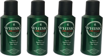 

WHISKY ORIGIN (PACK OF 4) Body Spray - For Men(200 ml, Pack of 4)