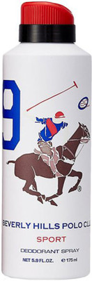 

Beverly Hills Polo Club No. 9 Deodorant Spray - For Men(175 ml)
