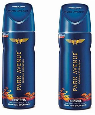 

Park Avenue Horizon Body Spray - For Men & Women(300 ml, Pack of 2)