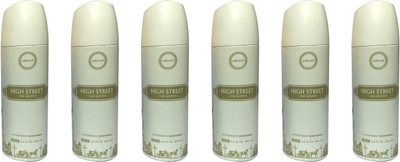 

Armaf HIGH STREET (PACK OF 6) Body Spray - For Women(200 ml, Pack of 6)