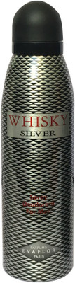 

WHISKY SILVER (PACK OF 1) Body Spray - For Men(200 ml)
