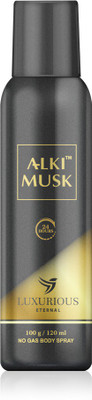 

Alki Musk Eternal No Gas Body Spray - For Men(120 ml)