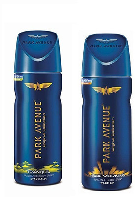 

Park Avenue Good Morning+tranquil Body Spray - For Men & Women(300 ml, Pack of 2)