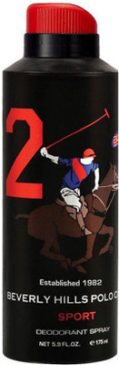 

Beverly Hills Polo Club No. 2 Deodorant Spray - For Men(175 ml)