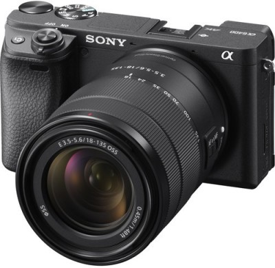 SONY Alpha ILCE-6400M Mirrorless Camera with 18-135mm Zoom Lens(Black)