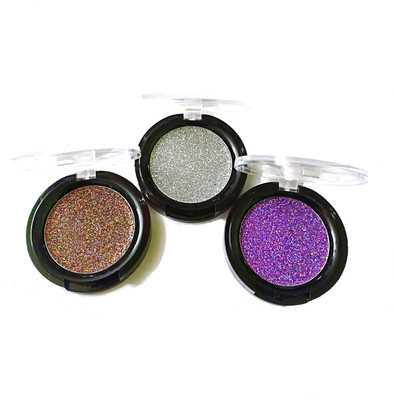

s.f.r beauty glitter eye shadow palette combo of 3 brown, silver, purle 9 g(brown, silver, purple)