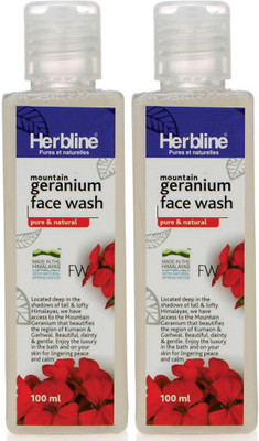 

Herbline Geranium Face Wash 100ml-Pack Of-2 Face Wash(100 ml)