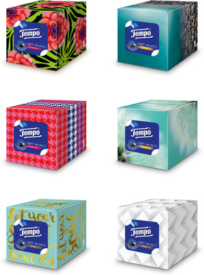 

Tempo Facial Tissue Light Box 3-ply 60pulls(Pack of 360)