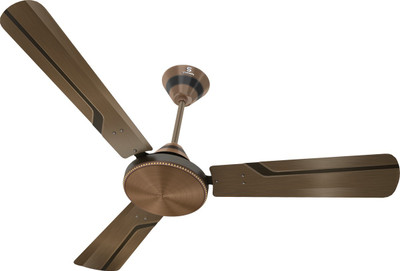 

Standard ROBUSTA 3 Blade Ceiling Fan(Antique Copper Black Nickle, Pack of 1)