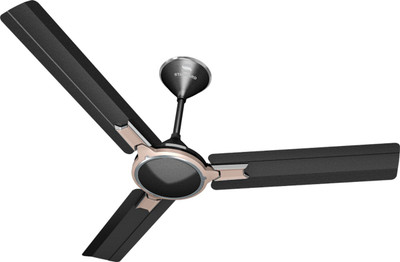 

Havells AMEO 3 Blade Ceiling Fan(METALLIC BLACK, Pack of 1)