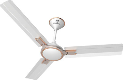 

Havells AMEO 3 Blade Ceiling Fan(PEARL WHITE, Pack of 1)
