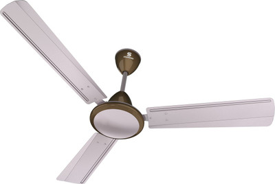 

Standard BREEZER 3 Blade Ceiling Fan(Mist Honey DT, Pack of 1), Silver
