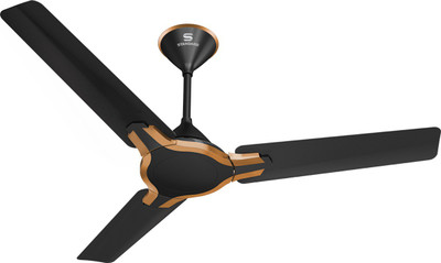 

Havells BRISK BLACK 3 Blade Ceiling Fan(BLACK, Pack of 1)