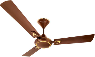 

Lazer Euro 900-mm 36 Inch 425-RPM 3 Blade Ceiling Fan(Brown, Pack of 1)