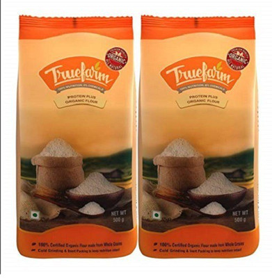 

Truefarm Organic Protein Plus Flour(1 kg, Pack of 2)