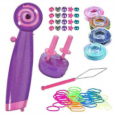

Nilkanth Trade Glam Twirl Easy & Automatic Hair Braider And Hair Wrap Styling Tool Hair Accessory Set(Multicolor)