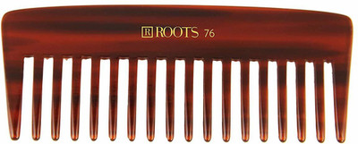 

ROOTS Hair Combs - Wide Teeth Comb for Wavy/Curly Medium Length Hair and Shampoo Use