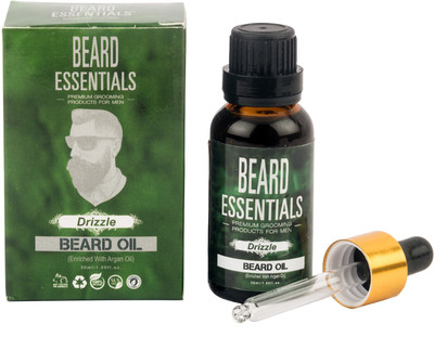 

Beard Essentials Drizzle Moustache and Beard Oil with Growth Boosters Hair Oil(30 ml)