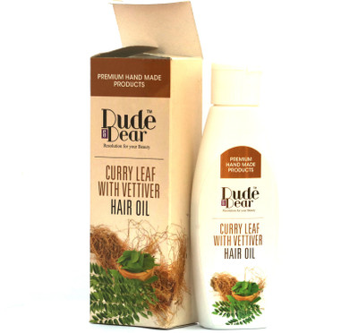 

DUDE & DEAR CURRY LEAF WITH VETTIVER HAIR OIL Hair Oil(100 ml)