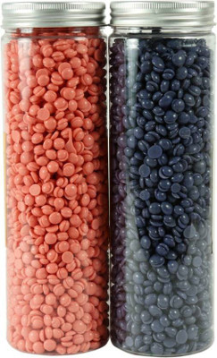 

AMTOPZ WAX BEANS NATURAL HARD WAX BEANS PAINLESS (200+200)GM Wax(400 g)