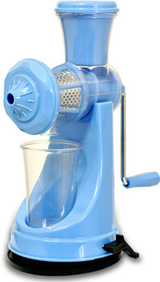 

VR Healthy Lifestyle fruit Plastic, Stainless Steel Hand Juicer(Blue Pack of 1)