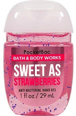 

Bath & Body Works SWEET AS STRAWBERRIES CLEANSING HAND GEL 29 ML(29 ml, Bottle)