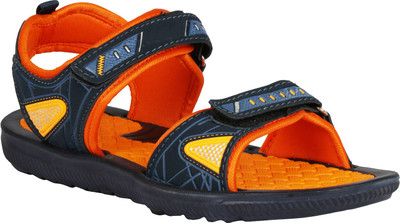

Claptrap Boys Velcro Sports Sandals(Orange