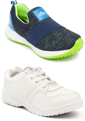 

Asian Boys Slip on Running Shoes(Multicolor