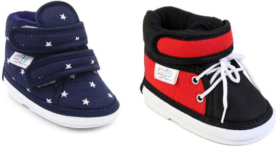 

Chiu Boys & Girls Velcro Casual Boots(Red
