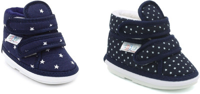 

Chiu Boys & Girls Velcro Casual Boots(Blue