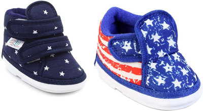 

Chiu Boys & Girls Velcro Casual Boots(Blue