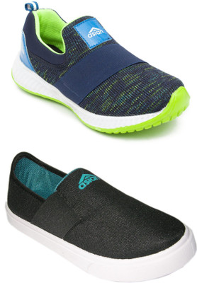 

Asian Boys Slip on Running Shoes(Multicolor