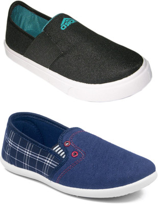 

Asian Boys Slip on Running Shoes(Multicolor