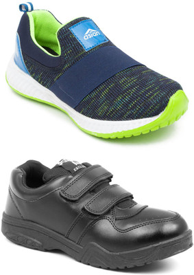 

Asian Boys Slip on Running Shoes(Multicolor