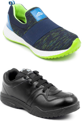 

Asian Boys Slip on Running Shoes(Multicolor