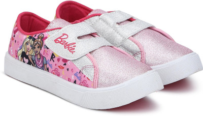 

Barbie Girls Slip on Sneakers(Multicolor, Pink